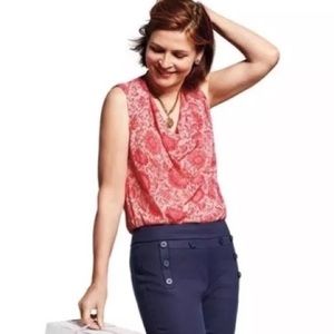 NWOT CAbi Size S Vita Blouse Floral Tank